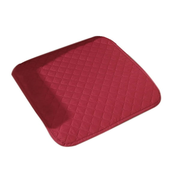 Tahtuvzn 17x17" Chair Cushion Solid Color Seat Thickened Padded Suitable for Office Kitchen Dining Patio, Gifts for Yourself, Red