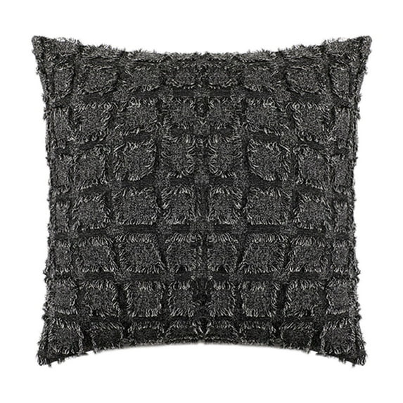 Tahtuvzn 17x17" Cushion Shushug Pillow Sofa Window Living Room Waist, Gifts for Yourself, Black