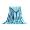 thumbnail image 1 of Tahtuvzn 55x39" Soft Warm Fleece Blanket Throw Rug Sofa Bedding, Gifts for Family, 1 of 3