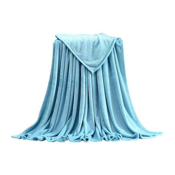 Tahtuvzn 55x39" Soft Warm Fleece Blanket Throw Rug Sofa Bedding, Gifts for Family
