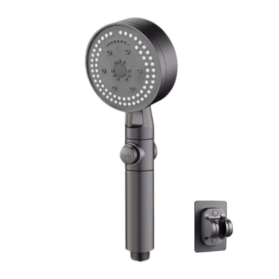 Tahtuvzn Bathroom Accessories Clearance! Shower High Pressure Handheld Showerhead Hard Water High Pressure 8 Spray Modes Handheld Shower for the Elderly with Base, Mother's Day Gift
