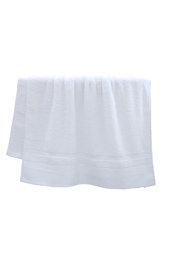 Bedroom Decor 39x19" Bath Towel Solid Color Enlarged and Thickened Adult Strapless Beach, Gifts for Family, White