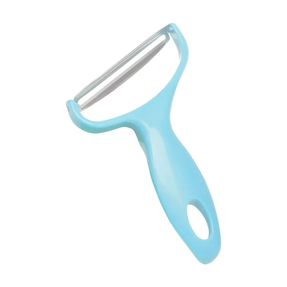 Tahtuvzn School Cabbage Grater Peeler Home and Kitchen Decor Tools Utensils, Plastic, Blue, 4.72x5.12"