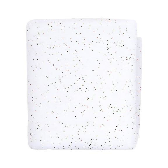 Tahtuvzn Christmas Decor 56.7x36.2" Snow Tree Skirt Simulation Scene Decoration White, Gifts for Friend, White