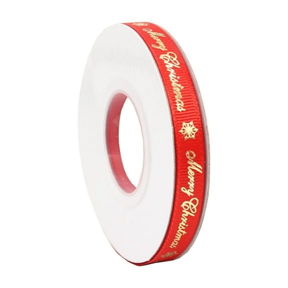 Bwiyojiz Christmas Decorations Gift Wrapping Ribbon Wedding Birthday Party Curling, Gifts for Friend, Red