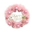 thumbnail image 1 of Bwiyojiz Christmas Decorations Home Decor Decoration Holiday Products Wreath Door Hanging Scene Arrangement Wall, Christmas Gifts, Pink, 1 of 6