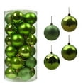 thumbnail image 1 of Tahtuvzn School Christmas Decorations Indoor Decorative Ball Electroplated Plastic 2.36" 24-Pack Barrel Shopping Mall Ceiling Tree Pendant Hanging, 1 of 1