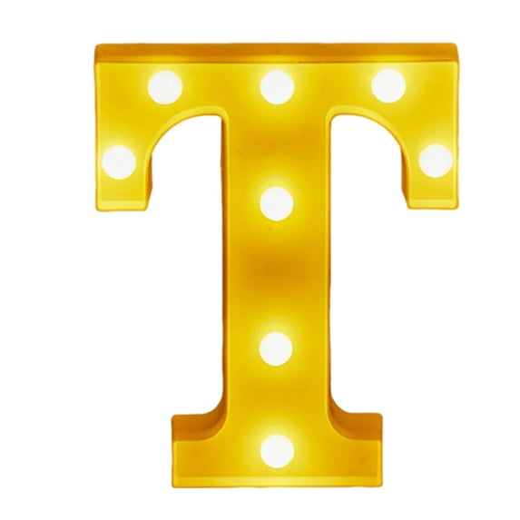 Tahtuvzn School Christmas Lights Decorations Indoor LED Letter for Home Party Wedding Decoration Light up Letters Alphabet Battery Powered Birthday
