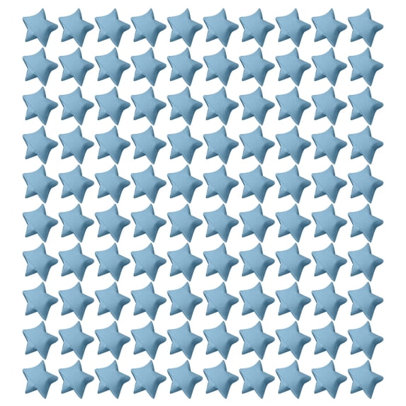 Tahtuvzn School Christmas Wrapping Paper Ornaments 0.39" 100 Star DIY Crafts Finished Product for Gifts