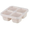 thumbnail image 1 of Tahtuvzn Storage & Organization 4 Compartments Bento Box, Reusable Meal Prep Lunch Containers, Divided Food Containers for Work Travel Home Decor, 1 of 6