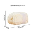 thumbnail image 1 of Tahtuvzn Crochet Yarn 24 Yards 72ft Cotton Thick Milk Wool Yarn Solid Color for Knitting Crochet Blanket House Decor, Gifts for Youself, Khaki, 1 of 6