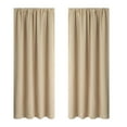Tahtuvzn Curtains Clearance! Curtains Heat Insulation Energy Saving