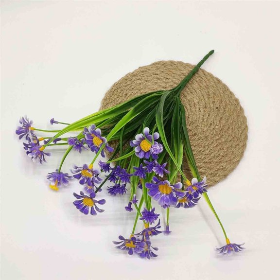 Tahtuvzn Decorations 8 Bundle of Simulated Flowers Artificial Daisies and Chrysanthemums for Home Decoration, Gift
