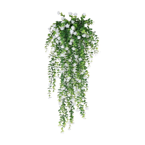 Tahtuvzn School Decorations Artificial Hanging Flowers Flower Vines Chlorophytum Plastic Outdoor Flowers, Gifts for Family