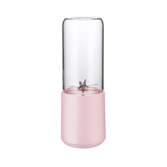 Tahtuvzn Home Appliances Clearance! 400ml, Six-blade Head Mini Juicer, USB Rechargeable Portable Juicing Cup, Home Electrical Juicer, Large Capacity Glass Juicer