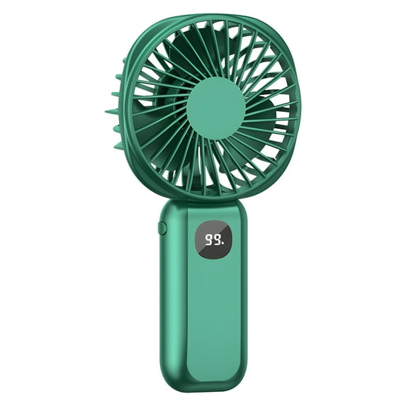 Tahtuvzn Home Appliances Clearance! Digital Handheld Fan Portable USB Charging Students Outdoor Gifts Home Mini Fan, Gifts for Family