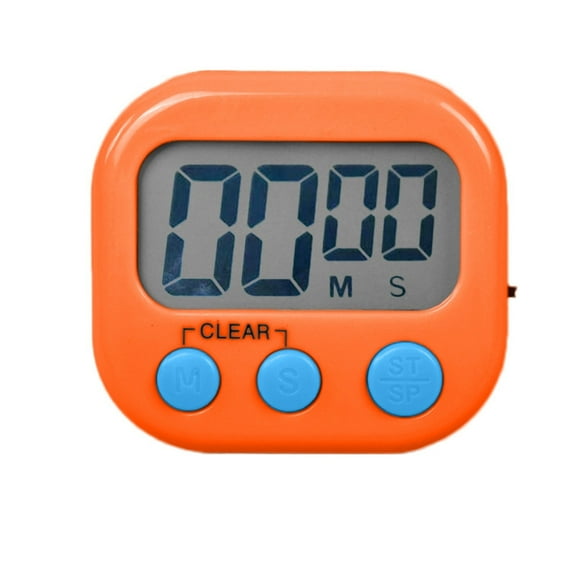 Tahtuvzn School Home Appliances Digital Kitchen Timer, Classroom Timers for Teachers, Count up Countdown Timer with ON/Off Cooking Baking Homework Game Exercise,2.83x2.56"