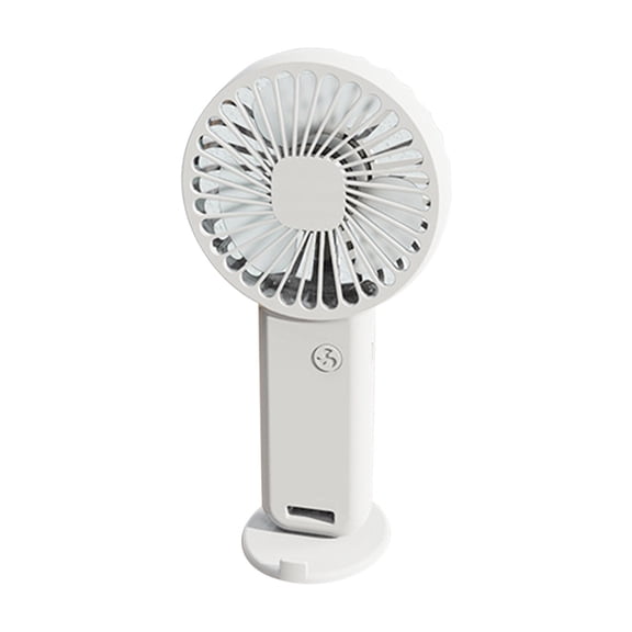 Tahtuvzn Home Appliances Handheld Pocket Mini Fan Portable with Bracket Desktop USB Charging Electrical Fan,3.6x1.1x7.3 inch