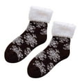 thumbnail image 1 of Tahtuvzn Home Decor Christmas Socks Mid-tube Thickened Fleece Casual Solid Color, Gifts for Yourelf, 1 of 3