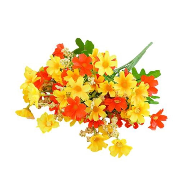 Tahtuvzn School Home Decor Artificial Flower, Flowers Header Wedding Party Decoration Flowers,Indoor and Outdoor Decorative Crafts,3.9x11.8"