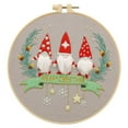 thumbnail image 1 of Tahtuvzn School Home Decor Beginner's Embroidery Flower Kit,Beginner Hand 0 Based Diy Material Package,7.9", 1 of 3