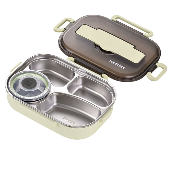 Tahtuvzn Home Decor Bento Box, Modern Style Design Lunch Box Container for Adults, Gifts