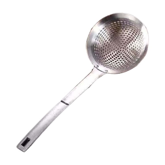 Tahtuvzn Home Decor Fine Mesh Stainless Steel Filter Spoon 304 with Handle Oil Filter, Gifts for Friend