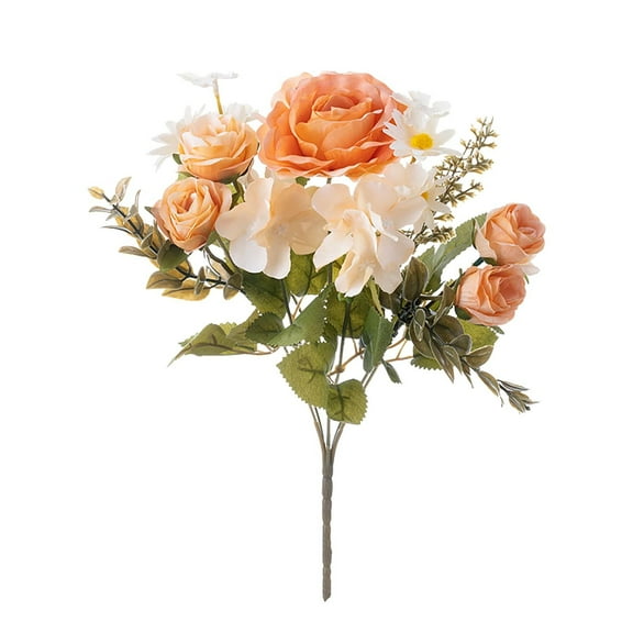 Tahtuvzn School Home Decor Flower Sea, Rose, Imitation Green Plant Wholesale Wedding Decoration,12", Gifts for Family