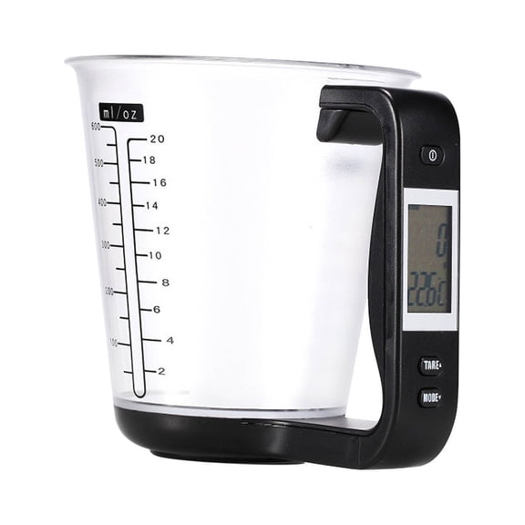 Tahtuvzn Home Decor Clearance! LCD Display Digital Measuring Cup Electronic Measuring Cup 500g 0.1g Electronic Scale Gram Scale Multifunctional Kitchen Measuring Cup Scale, Home Gift