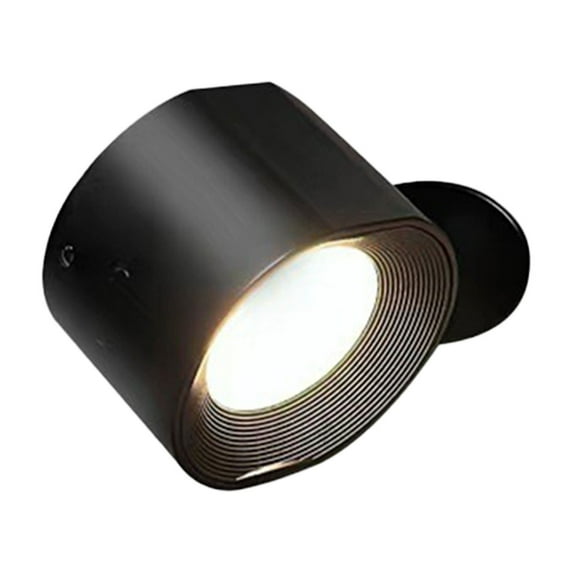 Tahtuvzn School Home Decor Led Wall Sconces, Lamps with Battery Operated, Mounted Lights 3 Color Temperature&3 Brightness, Magnetic Ball, USB Charging Port