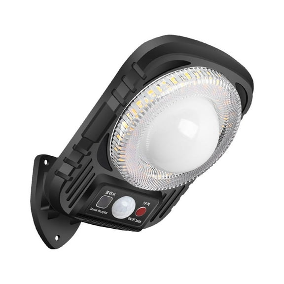 Tahtuvzn School Home Decor Solar Street Light, IP65 Outdoor Powered Lights Dusk to with Motion Sensor LED Security Flo-od Light for Parking Lot, Remote Control