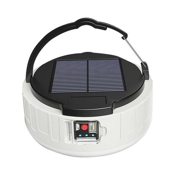 Tahtuvzn Home Decor USB Solar Camping Light with Remote Control Hanging Tent Outdoor Lamp for Camping, Hiking, Outage, Cellphone Emergency Charging