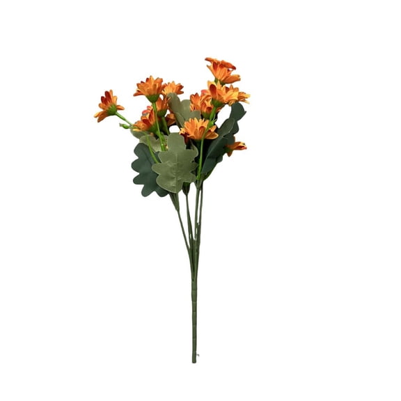 Bwiyojiz Home Decor Count 5pcs Outdoor Sunset Simulated Flowers 5 Bouquets, Gifts for Women