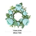 thumbnail image 1 of Bwiyojiz Home Decor Garland Candle Decorations for Christmas Decoration Table, Gifts for Sisters, Blue, 1 of 7