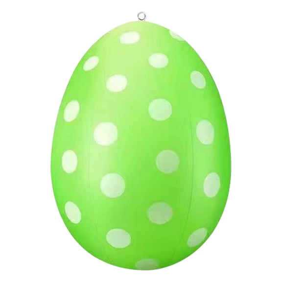 Tahtuvzn School Home Decor Inflatable Easter Eggs Outdoor Decoration Toys for Colorful Yard Garden Party 1pc