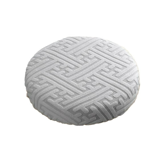 Tahtuvzn Home Decor Round Stool Cover Swivel Chair Bar Beauty Salon Seat Cushion Protector Suitable for Bedroom, Gifts for Women, Gray