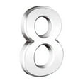 thumbnail image 1 of Tahtuvzn Home Decor Silve Modern House Numbers Mailbox 0-9-Adhesive Street Door Address Metal for Outside or Inside Signs Install, Gifts for Family, 1 of 2