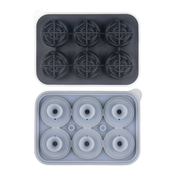 Tahtuvzn Home and Kitchen Rose Ice Lattice 1.65" Whiskey Tray with Lid in The Shape of a for Daily Drinking Water Milk Coffee Cocktails, Christmas Gifts