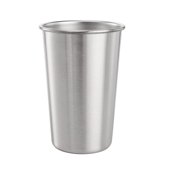 Tahtuvzn Drinking Mug Stainless Steel Cup Camping Party Coffee Beer