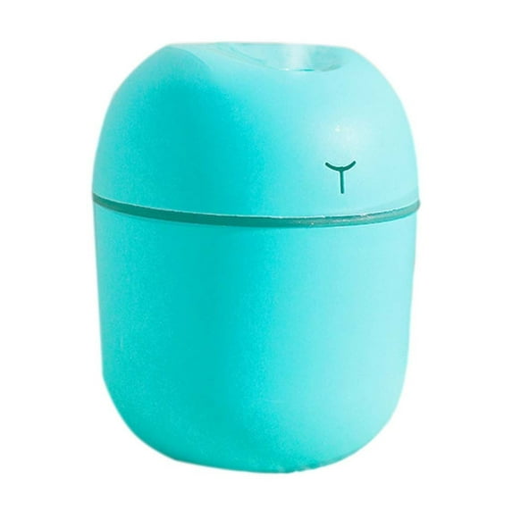 Tahtuvzn Kitchen Decor Clearance! Portable Mini Humidifier 220ml Small Cool Mist Humidifier USB Desktop Humidifier for Bedroom Travel Office Home Auto Shut-Off 2 Mist Modes Quiet, Home Gift