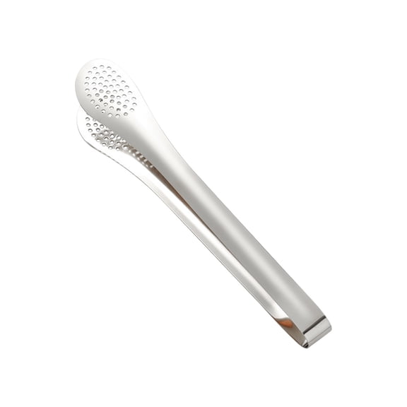 Tahtuvzn Kitchen Gadgets 11.34x1.89" Stainless Steel Compact Food Clip Household Multi-function Bread Korean Barbecue, Gifts for Sister