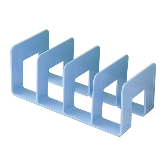 Tahtuvzn School Kitchen Gadgets Bookstand Large Bookshelf Book Support Student Desktop Storage Baffle Desk Top Bookshelf, Gifts for Family