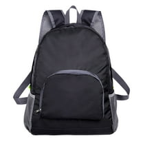 Tahtuvzn Lightweight Foldable Backpack for Students, Black