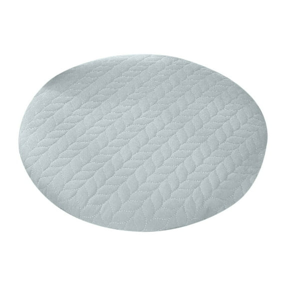 Bwiyojiz Room Decor 11" Round Thickened Cushion Balcony Bedroom Chair, Gifts for Her, Blue