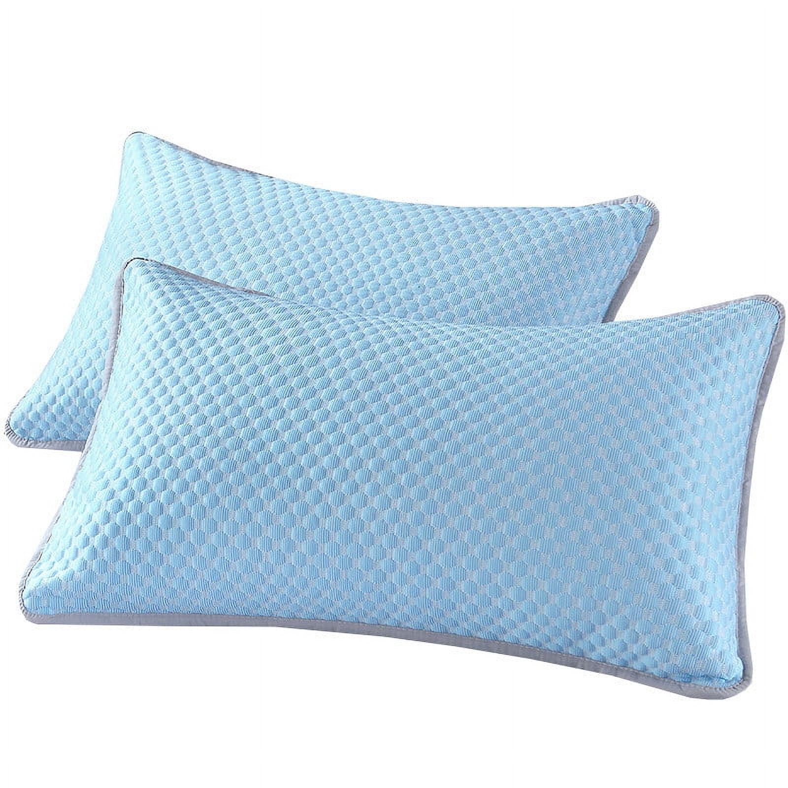Tahtuvzn Room Decor 29.13x18.89" Summer Cool Pillowcase with Ice Silk Breathable Detachable Double-sided Use Suitable for Air-conditioned Rooms, Gifts for Family, Multicolor