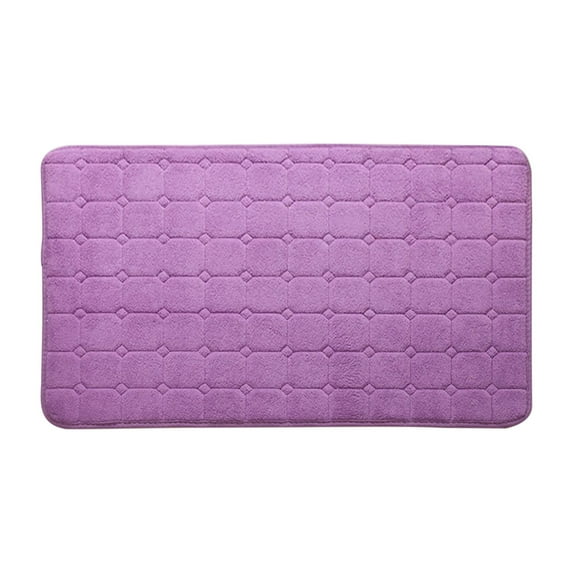 Tahtuvzn Rugs Soft Bath Mat, 15x 23" Absorbent Memory Foam Mat Bathroom Bedroom Floor Shower Rug, Home Decor