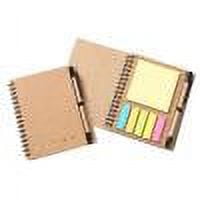 Tahtuvzn Tools & Gadgets Notepad and Notebook Office Study Supplies Kraft Paper Coil Book with Pen Student Tearable 5ML, Home Decor