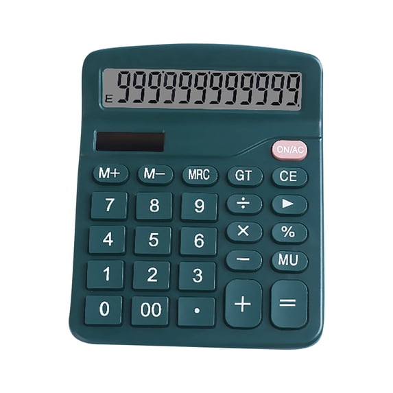 Tahtuvzn School Supplies Basic Standard Calculators Mini Digital Desktop Calculator with 8-Digit LCD Display. Smart Pocket Size for Home School, Gifts Students