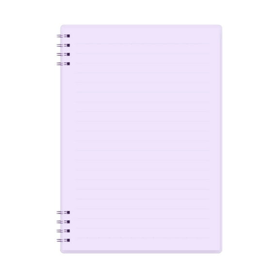 Tahtuvzn Coil Book A5 Horizontal Notebook 8-hole Hand Thickened Office Learning Notebook, Gifts for Friend