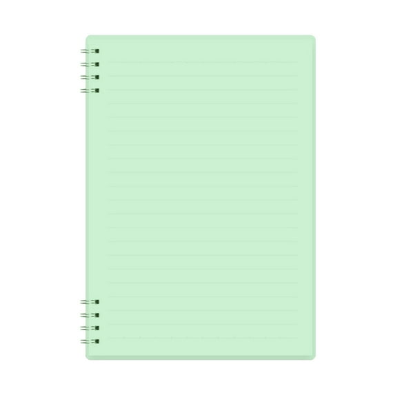 Tahtuvzn Coil Book A5 Horizontal Notebook 8-hole Hand Thickened Office Learning Notebook, Gifts for Friend